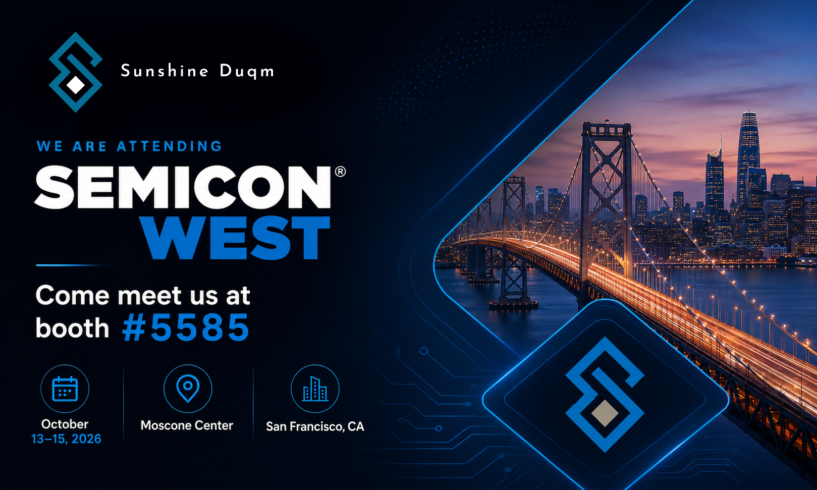 Semicon West 2026 Promotional Banner
